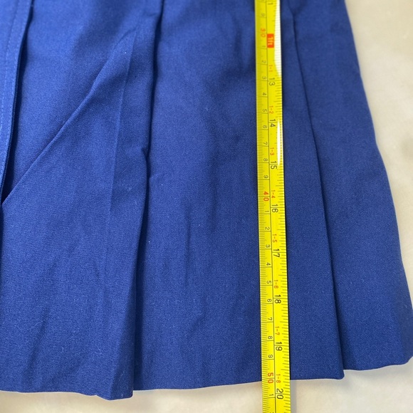 Vintage Rothschild Size 4 Girls Coat Gingham Lining Pea Coat Swing Jacket Bows - Picture 4 of 9